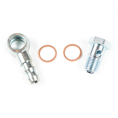 Banjo Fitting Kit - 14mm With 3/8